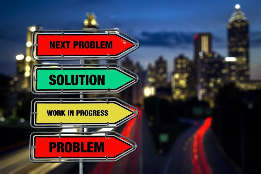 Happy to have someone to go to when a problem arises