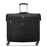 DELSEY PARIS Helium DLX Rolling Garment Bag - DVC Advantages DELSEY PARIS Helium DLX Rolling Garment Bag with Spinner Wheels, Black