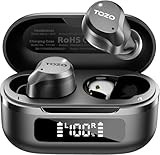 TOZO Hybrid Active Noise Cancelling Wireless Earbuds - DVC Advantages TOZO Hybrid Active Noise Cancelling Wireless Earbuds, 6 Mics ENC Clear Call, IPX8 Waterproof, in Ear Bluetooth 5.3 Headphones Stereo Bass Ear Buds 59H Playtime with LED Display 32 EQs via APP