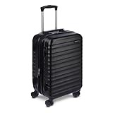 Amazon Basics 21" Hardside Carry-On Luggage - DVC Advantages Amazon Basics 21" Hardside Carry-On Luggage, Hardshell Suitcase With Wheels, Expandable For Up to 25% More Space, With Scratch-Resistant Surface, Four Multi-directional Wheels, Black