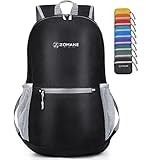 Ultra Lightweight Hiking Backpack - DVC Advantages ZOMAKE Ultra Lightweight Hiking Backpack 20L, Packable Small Backpacks Water Resistant Daypack for Women Men(Black)