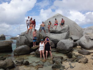The Baths in Tortola