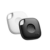 2 Tile Air Tags - DVC Advantages Tile by Life360 Mate Bluetooth Tracker, Keys Finder and Item Locator for Keys, Bags and More. Phone Finder. Both iOS and Android Compatible. 2-Pack (Black/White)