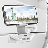 Airplane Phone Mount Holder - DVC Advantages Perilogics Airplane Phone Holder Mount Universal in Flight Hands Free Viewing with Multi-Directional Dual 360 Degree Rotation (Black/Black)